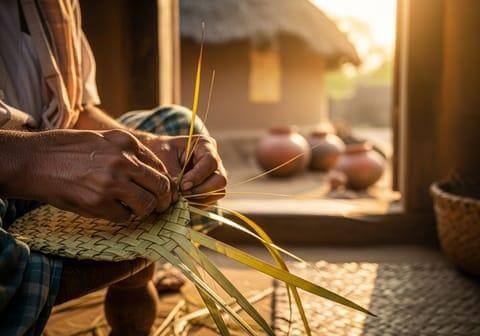 Traditional palm leaf craftmanship : A Heritage Worth Preserving