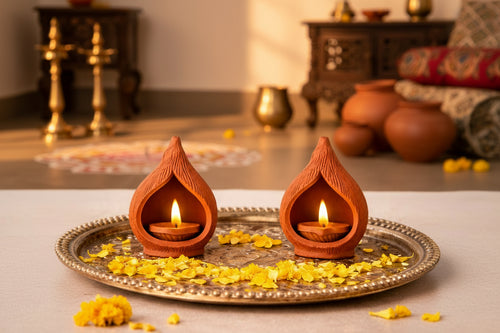 Coconut-Style Hanging Diya