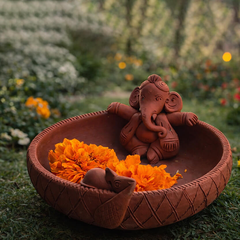 Ganesha Boat Urli
