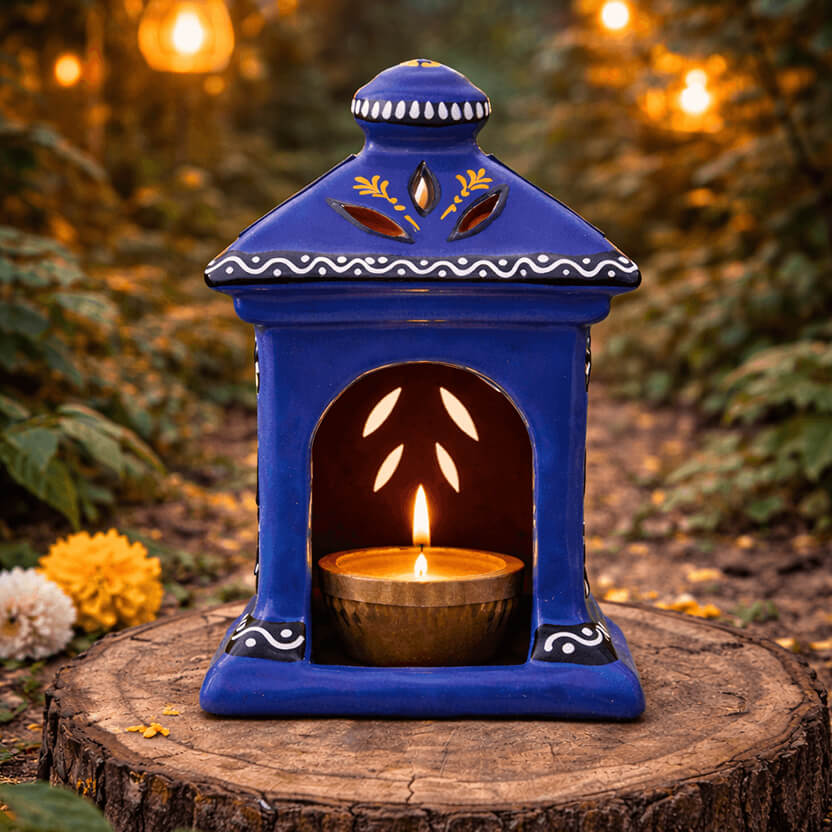 Handcrafted Terracotta Hut Diya