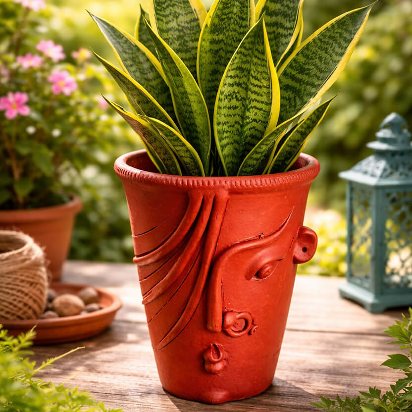 Female Face Planter